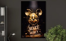 Micky Maus Leinwand Bild