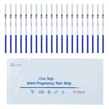 50x Schwangerschaftstest 10 miu/ml Baby Frühtest Teststreifen Urintest hCG-Test