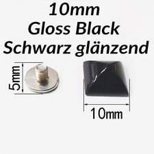 Pyramidennieten Pyramiden Nieten Quadrat Ziernieten Schraubnieten Gothic DIY