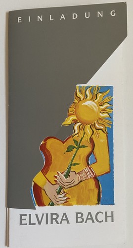 Elvira bach signiert einladung - elvira,