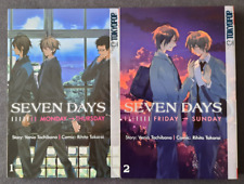 Seven Days, Band 1-2 Manga (Rihito Takarai/ Venio Tachibana) Boys Love