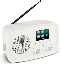 MEDION Internetradio DAB+ IRE-1 – WLAN, Bluetooth, Spotify Connect, Weiß
