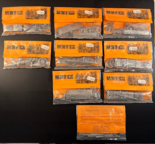 Minifigs vintage wargaming - vintage,