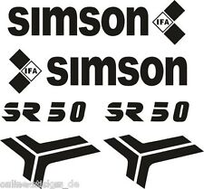 Simson SR50 Aufkleber Set
