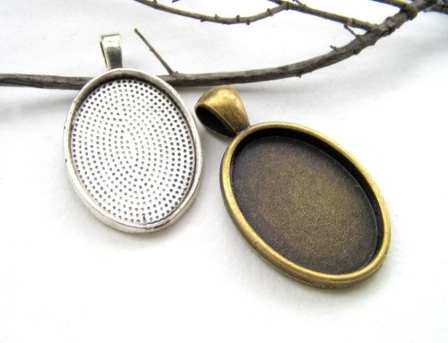 Fassung für cabochons - für, ovale