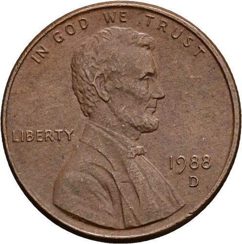 Usa cent 1988 - 1988, d