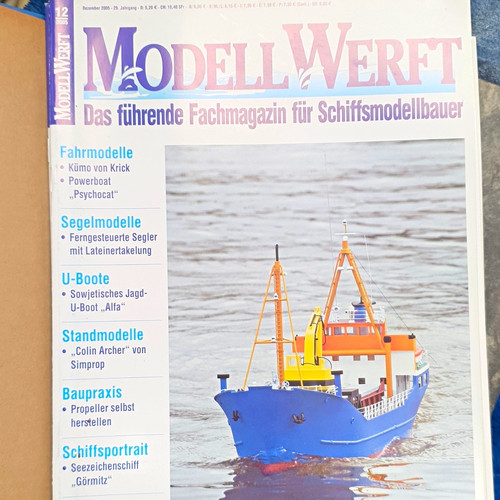 Zeitschrift modellwerft - zeitschrift,