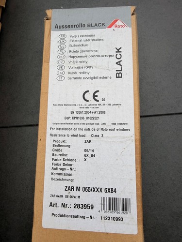 Roto verdunkelungsrollo zar - zar, m