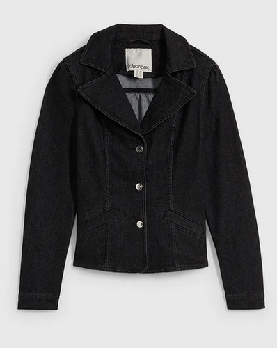 Taillierter jeansblazer 46 - taillierter,