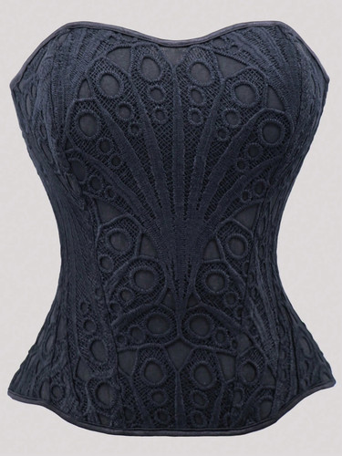 Goldenes korsett bustier mit - korsett,