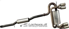 Audi S3 8L Auspuff Sportauspuff FOX 63mm 2x80mm Typ 10 E Nummer E4
