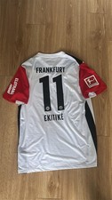 Hugo Ekitike Matchworn (Frankfurt vs. Leipzig) + Photo Proof