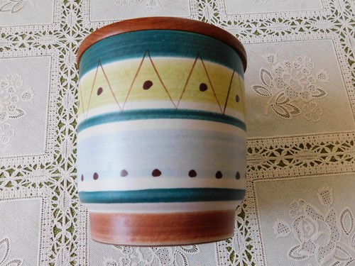 Vintage keramikdose mit - vintage,