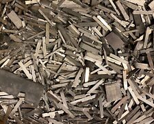 Bleischrott Bleischrift Lettern Blei Letternblei Angeln Schmelzblei Einschmelzen