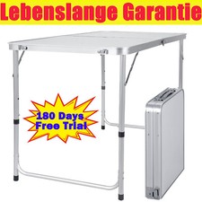 120CM Alu Klapptisch h