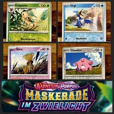 Pokemon "Maskerade im Zwielicht" - Große Auswahl an Reverse/Holo Einzelkarten DE