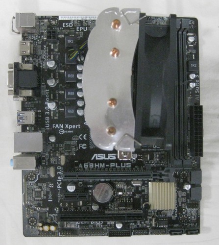 Asus a68hm plus mit cpu - asus,