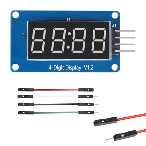 Tm1637 digit segment led - 4,