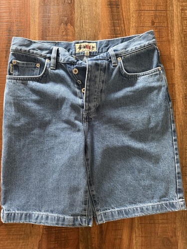 Stüssy jeansshorts blau - stüssy,