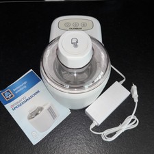 Ambiano Eismaschine selbstkühlend Speiseeismaschine Eis in 1-2h Sorbet Yoghurt