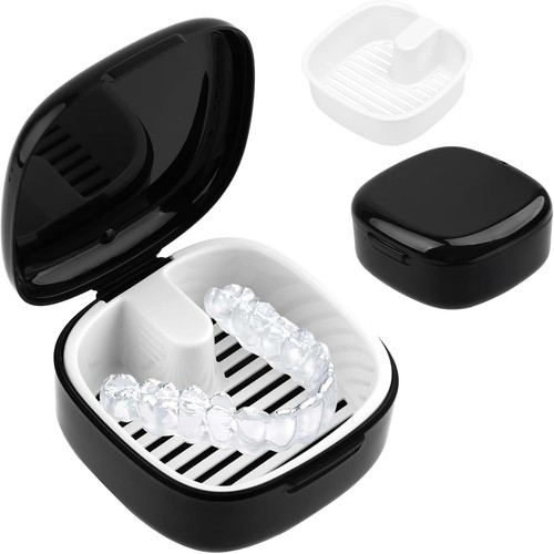 Zahnspangenbox prothesendose - zahnspangenbox,