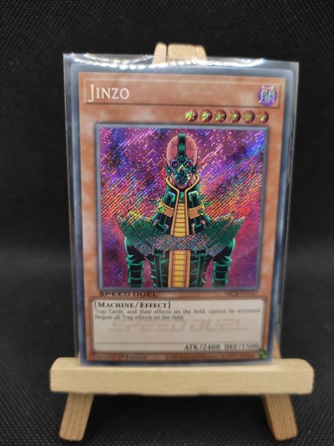 Jinzo secret rare - yu-gi-oh,