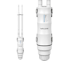 WLAN Repeater Outdoor N300 mit POE - Langstrecken-WiFi Verstärker für Garten