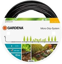 15m Gardena Micro-Drip-System Perl Tropf Garten Schlauch Bewässerung oberirdisch