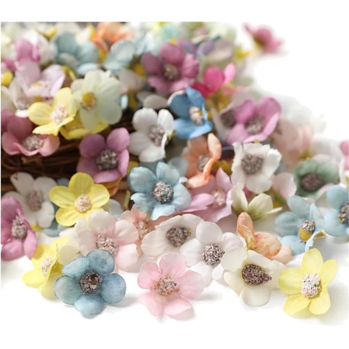 Künstliche mini seidenblumen - künstliche,