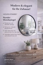 Rund Wandspiegel 50cm mit