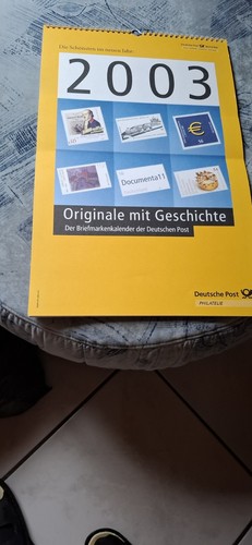 Post kalender 2003 mit - post,