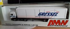 GRESSEL Spedition MAN Sattelfahrzeug Koffer NEU in OVP -  AWM Modell-Lkw 1:87