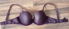 BH gepolstert aubergine 80 C implicite tolle Träger schlicht aber schöne Form