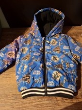 Winterjacke Gr 104 Kinder Star WARS Junge  Farbe blau 