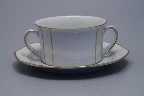 Suppentasse mit untere - suppentasse,