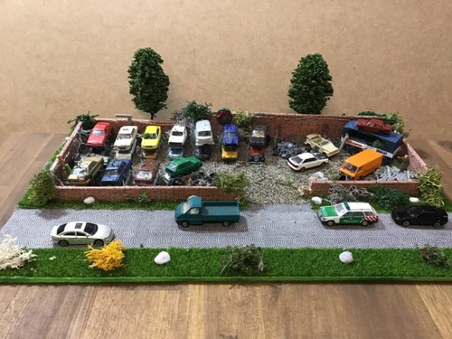 Diorama top schrottplatz und - schrottplatz,,