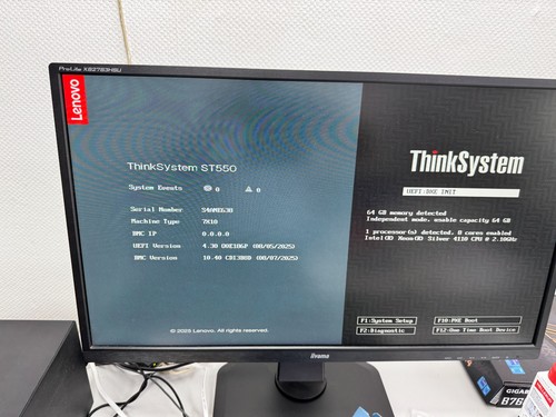 Lenovo thinksystem st550 - thinksystem,