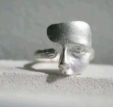 Offener Bandring plattiert in