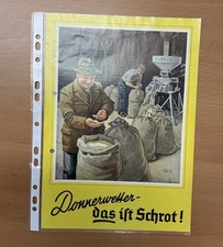 Orig. CRAMER Schrotmühlen Landmaschinen Prospekt Brochure Werbung Vorkrieg F1