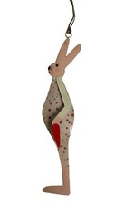 Hase aus metall - metall, zum