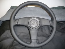 LENKRAD AUDI 80 90 100 B4 SPORTLENKRAD LEDER NEU BEZIEHEN NEUBEZIEHEN 