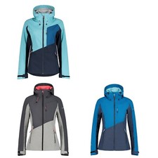 Icepeak Softshelljacke Jacke Damen leicht, Wasserabweisend Bradenton Kapuze