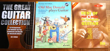 3 Gitarrenbücher zum Selberlernen, u.a. "The Great Guitar Collection", sehr gut!