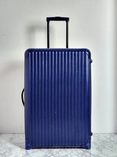 RIMOWA Check-in Koffer Gr. L - "ESSENTIAL" in Blau - Trolley Koffer (pre-LVMH!)