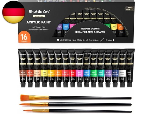 Acrylfarbe set x12ml - x12ml, (0.4