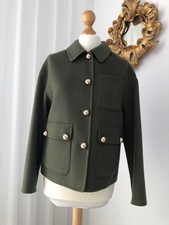 Wolljacke "Hollywood" von ARMA Grün Gr. 36 NEU