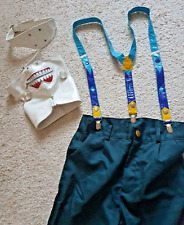 Cosplay / Anime Kostüm, Maske, Hosenträger, Hose (S)