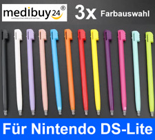 3x Eingabestifte für Nintendo DS Lite Touch Pen Ersatz Stift schwarz weiß rot ✅