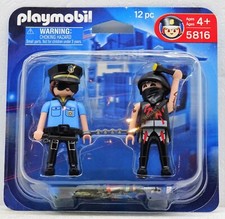 BLISTER DUO PACK POLICE USA Playmobil POLIZEI 5816 v.`06 > Sheriff OVP NEU RAR !