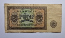 Banknote 5 DM Fünf Deutsche